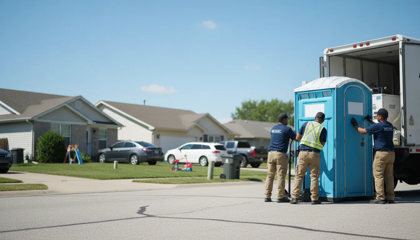 Standard Porta Potty Rentals in Peosta, IA near me